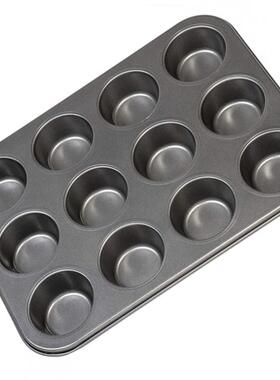 12 Cups Muffin Pan non-stick Cupcake Baking Bakeware Mould