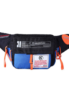 2021 Men Waterproof Nylon Fanny Pack Waist Bag Hip Bum Belt