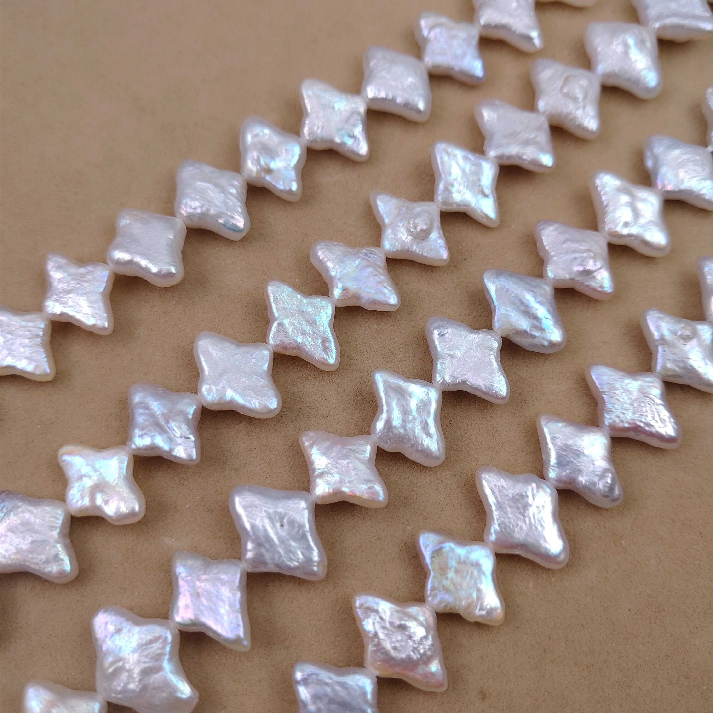 横孔白色四芒星星十字星星四角星天然淡水珍珠DIY饰品手工配件,珠宝/钻石/翡翠,裸珠,淘宝优惠券,粉丝福利购,淘宝优惠卷