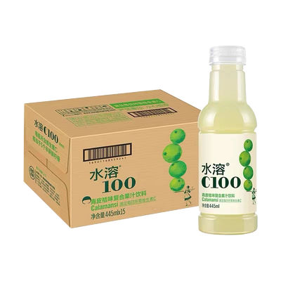 农夫山泉瓶装西柚果汁柠檬水饮料