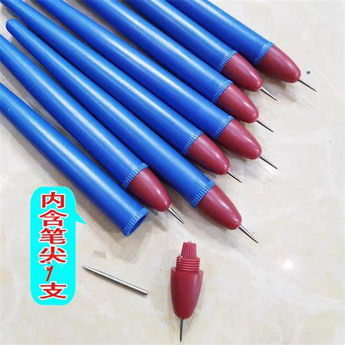 铁笔包邮纸模型划线笔折痕笔描线压线笔怀旧经典蜡纸刻字笔描迹用