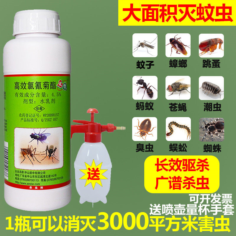 敌敌杀虫剂畏畏滴滴气雾剂农药畏植物高效氯氟氰菊脂灭蚊虫蟑螂药