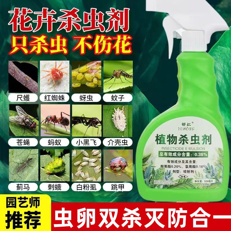 杀虫水乳剂植物蔬菜介壳虫花卉药水室内打蚜虫青虫子非无毒家用药