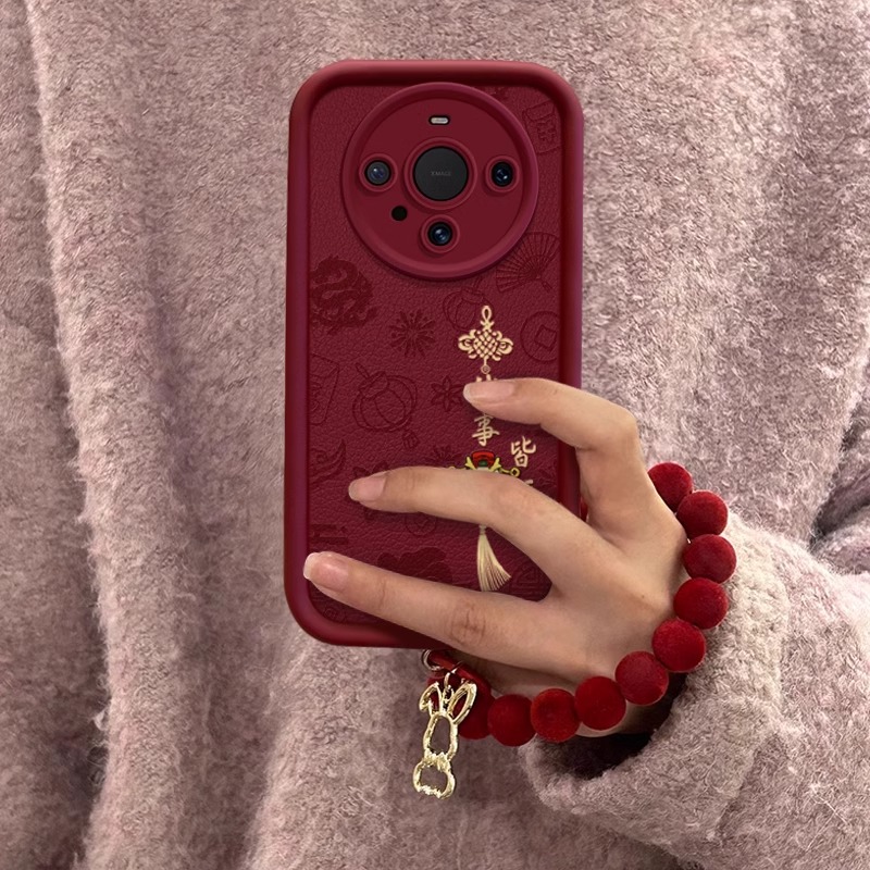 适用华为mate60硅胶泡芙保护套软