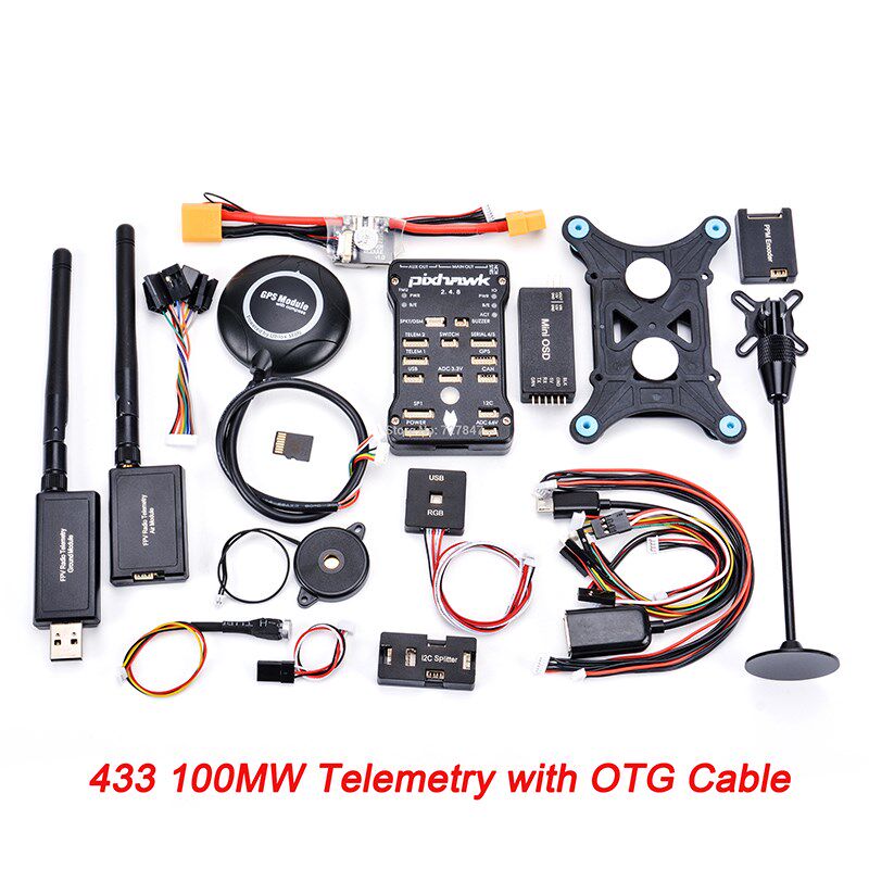 PIXHAWK PX4 PIX 2.4.8 32비트 비행 컨트롤러 + 433 | 915 T