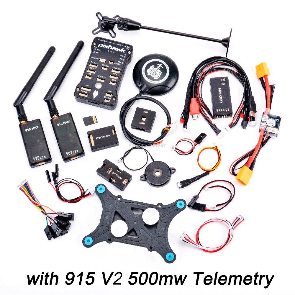 PIXHAWK PX4 PIX 2.4.8 32비트 비행 컨트롤러 + 433 | 915 T