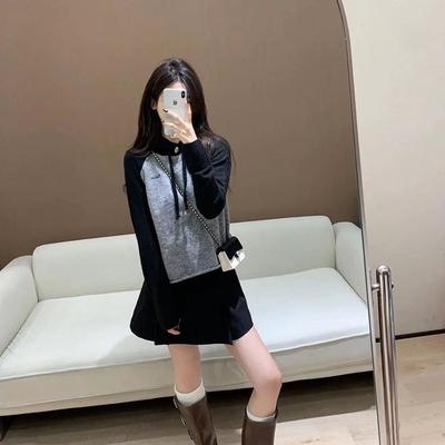 marchen学院风休闲减龄连帽卫衣