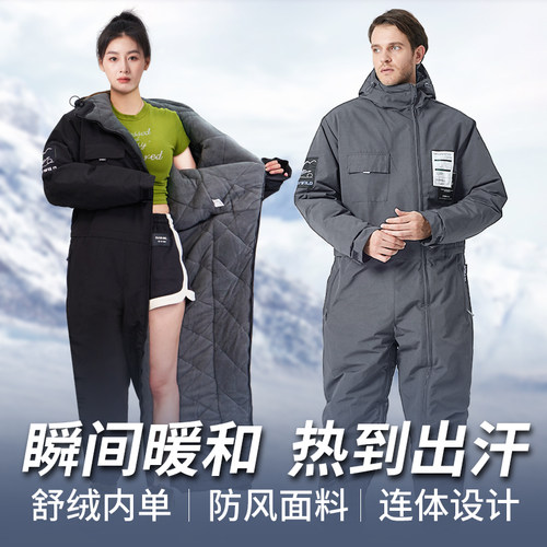 军大大衣男女款冬季加绒加厚