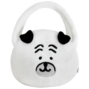 MINISO名创优品自嘲熊包包毛绒单肩包送女生手提卡通送礼娃娃外采