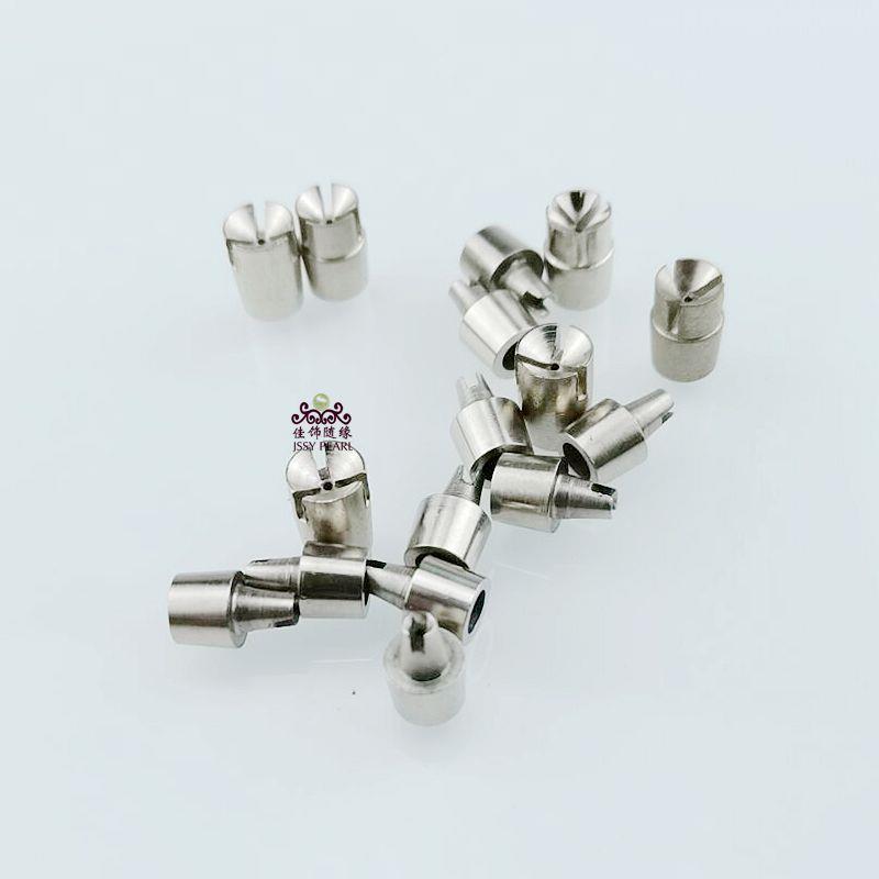 3开0.7mm孔径珍珠双头木珠打孔机夹头菩提子卡碗琥珀夹具直径3开