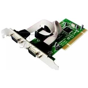 乐扩 台式机 PCI串口卡 PCI转COM串口9针 RS232串口卡 9865芯片