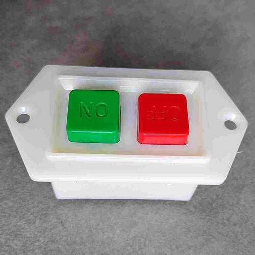 LC3-5启动停止按钮开关套丝机一开一闭绿色ON红OFF小220V电源380V