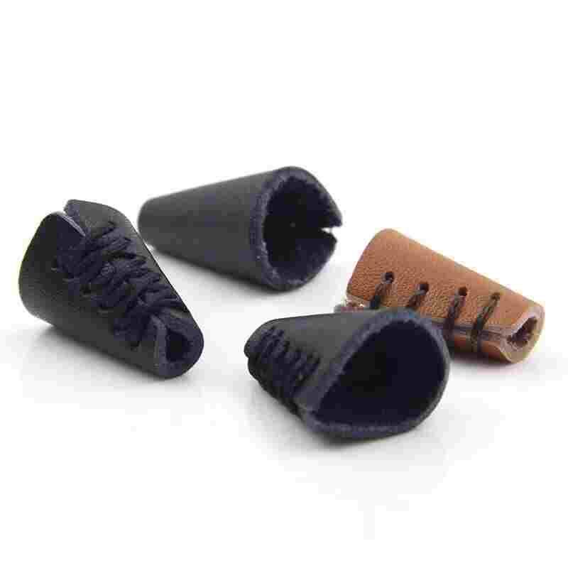 PU皮吊钟皮绳扣穿绳扣手工皮扣卫衣休闲帽扣