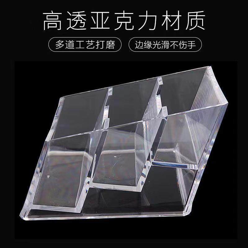 小马宝莉卡位盒卡片收纳盒闪卡位透明盲盒摆放叶卡整理卡牌展示架