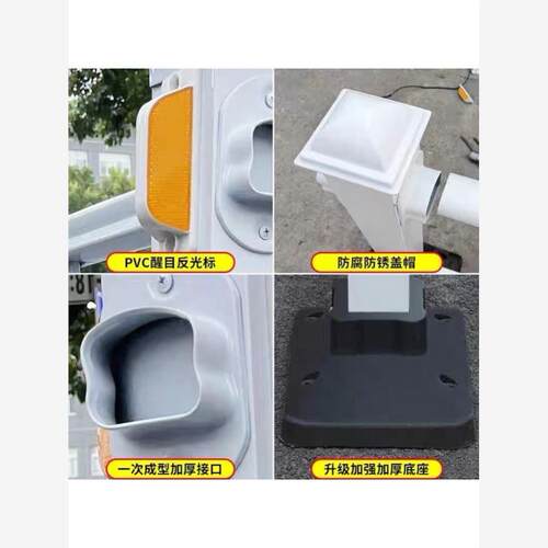 防撞隔离交通马路围挡市政道路栏杆围栏栅栏停车护栏户外公路防护