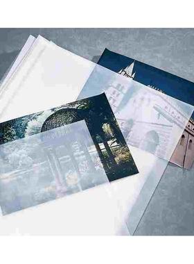 黑白室 宝图Print File无酸半透明隔离纸装裱 专用博物馆级