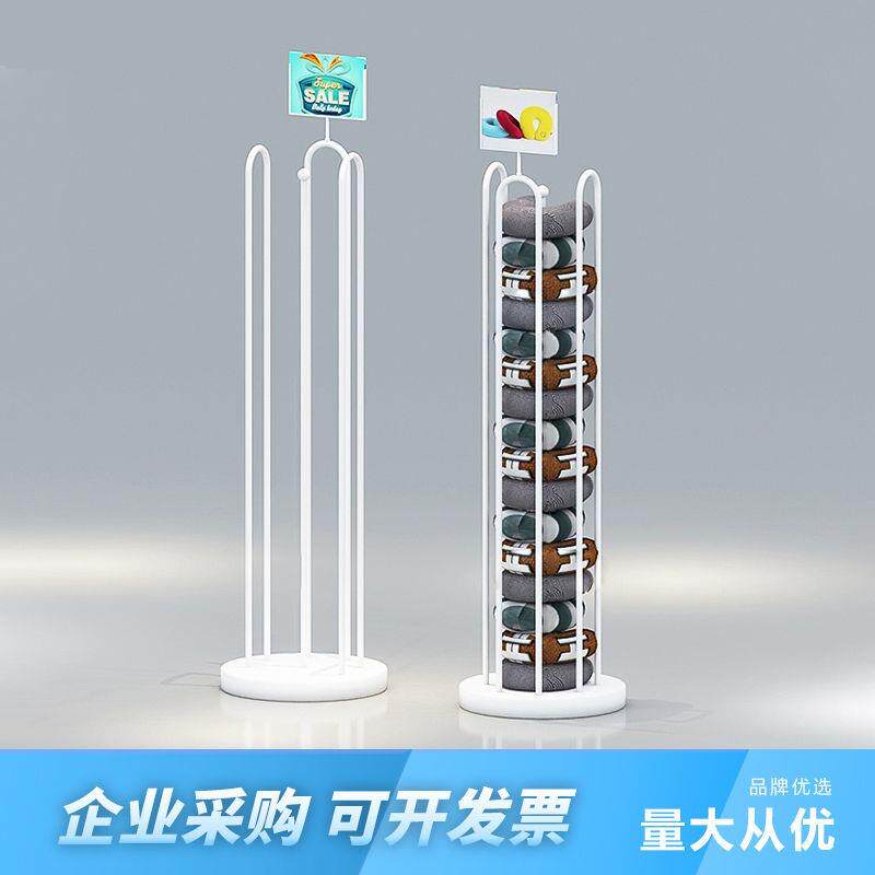 优品店U形枕展示架护颈枕充气陈列架U形乳胶枕头展架旅行护颈货架