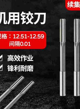 直柄机用铰刀12.51 12.52 12.53 12.54 12.56 12.57 12.58 12.59