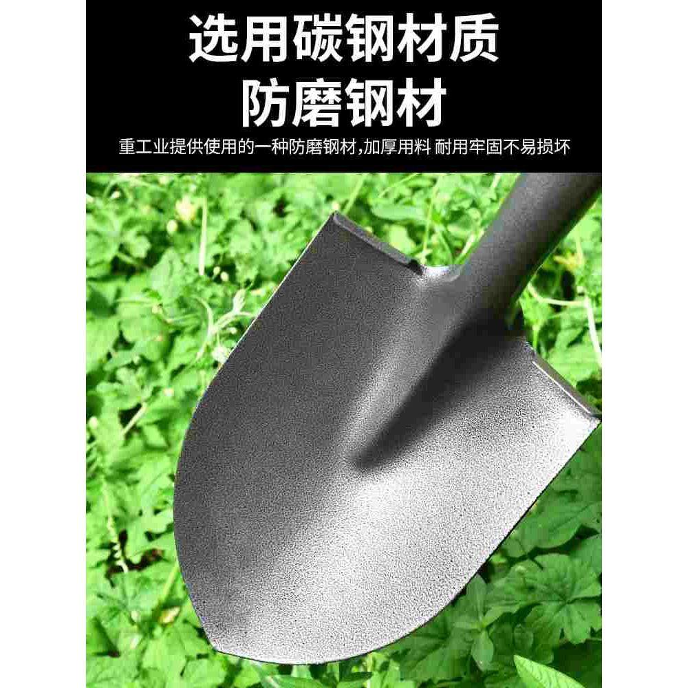 锰钢铁锹种花工具园艺小铲子铁铲挖土养花种菜除草农用花铲松土