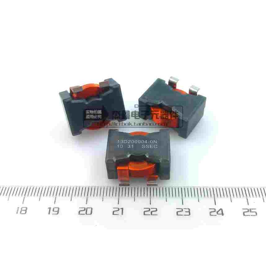 SSEC 13D200004-0N 贴片大电流扁铜线功率电感滤波器13UH 20*18mm