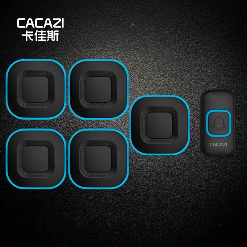 家用无线门铃远距离不用电线穿墙电子老人呼叫器大音量闪灯一拖五