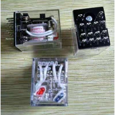 线切割小型电磁中间继电器12V继电11和8脚14脚JQx-13F-38F.AH3-3