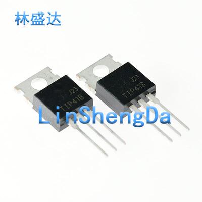 TIP41B   TIP41C  TIP41A   TIP41 6A100V  达林顿晶体管TO-220