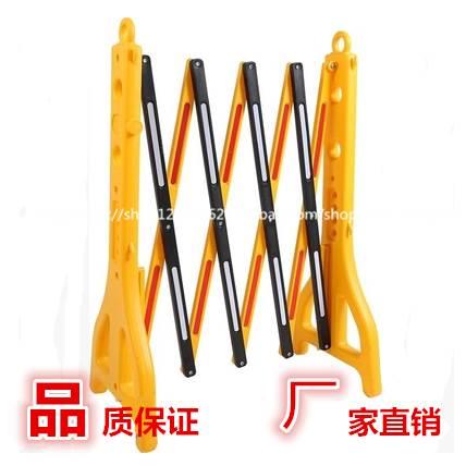 塑料可伸缩围栏 折叠式道路施工隔离护栏 临时可移动防护围挡