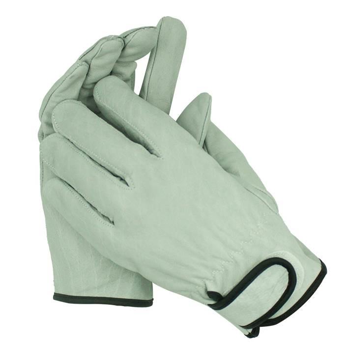 日本短款牛皮电焊手套防刺防扎焊工柔软防烫加厚劳保干活耐磨