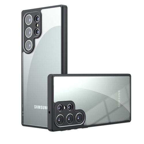 适用三星S24Ultra手机壳轻薄GalaxyS23+手机套新款简约s23plus高级感S22防摔A55保护套亚克力a54全包软边硬21