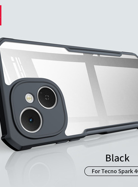 XUNDD 适用传音Tecno Spark 40C 4G手机壳新款气囊防摔透明保护壳软边硬壳