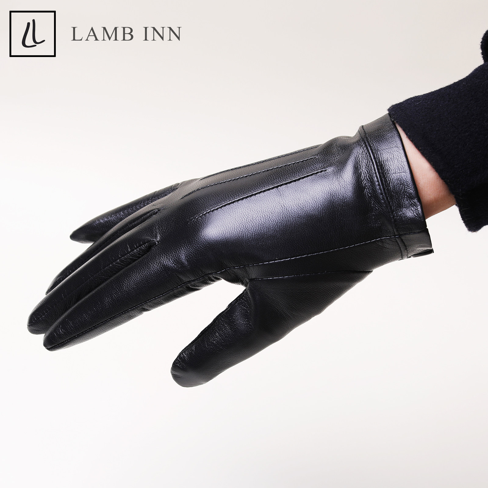 真皮手套男冬季户外骑行开车保暖厚韩版薄短修手羊皮触屏定制送礼