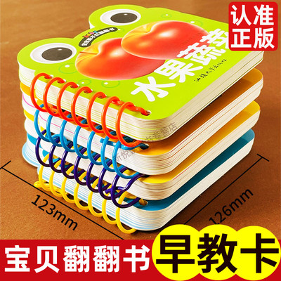 撕不烂的宝早教书婴儿0-123岁认