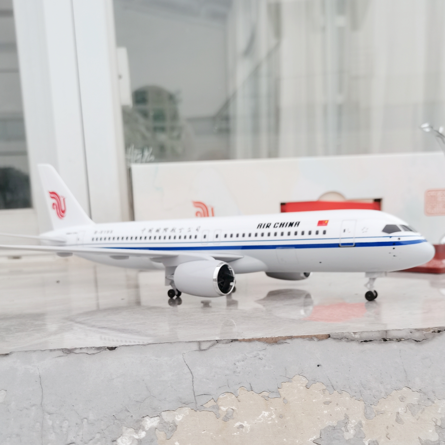 C919合金仿真客机航模