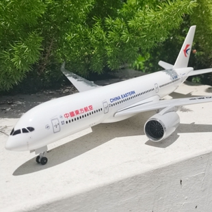中国东方航空A350仿真飞机模型带起落架带轮子收藏东航专用包装