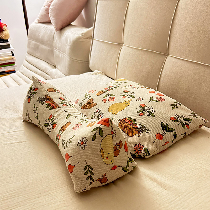 荞麦枕头成人连体枕护颈椎午睡枕家用枕芯组合可拆卸颈椎枕荞麦枕