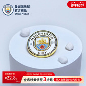 曼城俱乐部官方商品 吉祥物队徽胸针金属徽章正版