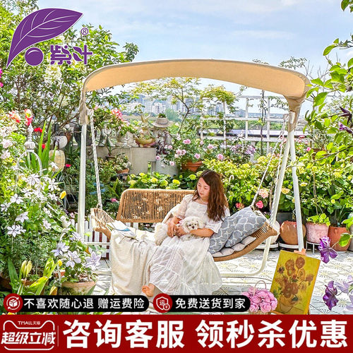 【全网独家】爆款静音网红秋千