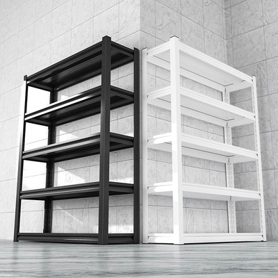家用多层置物架仓库仓储货架超市展示架地下室储藏间钢制收纳铁架