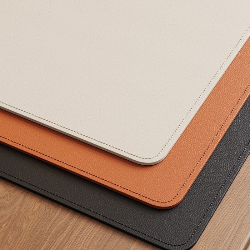 鼠标垫超大号电脑桌垫办公室桌面键盘皮革高级感书桌垫子包邮