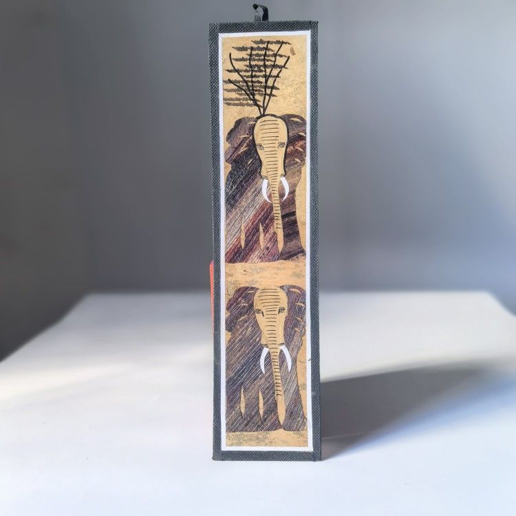 非洲工艺品肯尼亚进口香蕉叶拼贴画绢花其他通用客厅