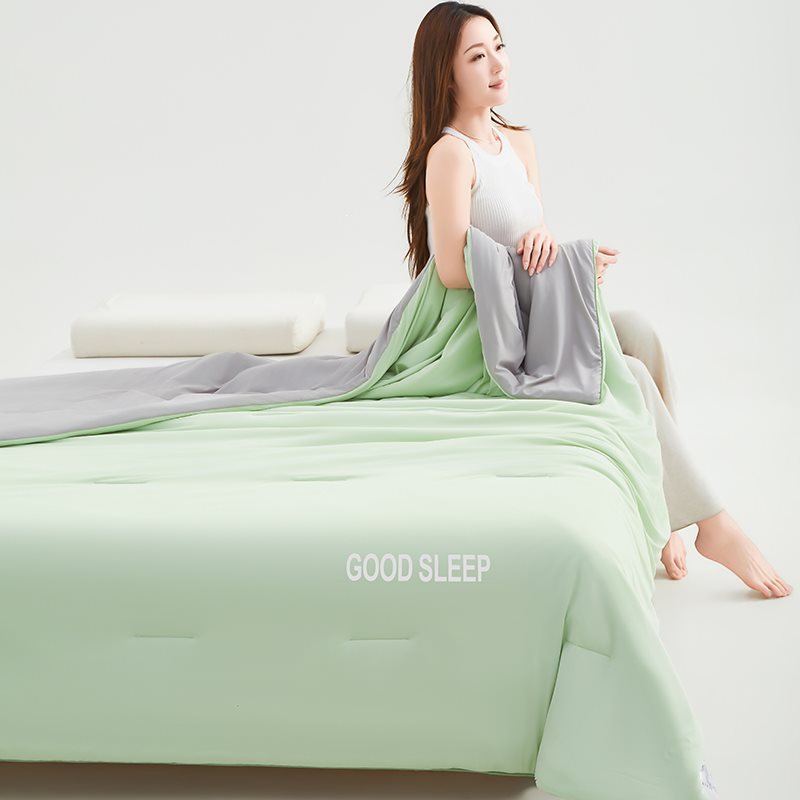 2026新款凉感丝深睡眠夏被纯色夏被空调被夏凉被