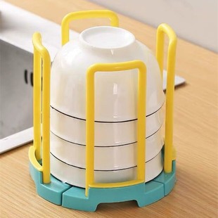 厨房碗柜碗盘子碗盆沥水架桌面碟子饭碗收纳置物 家用可伸缩碗架