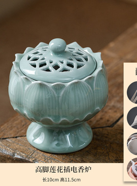 适用高温电熏香炉电香炉檀香电子香薰炉可干烧熏香炉家用电a1495
