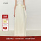 LYNEE 优雅半裙 新款 醋酸爽滑高腰围裹式 简约半身裙女2025年春季