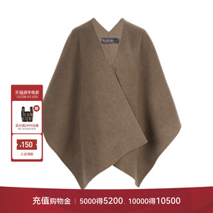 轻量双面呢披肩 黑标 丝毛老钱外套LGD2FAW297 轻量系列 LYNEE