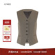 精纺羊毛简约收腰西装 马甲女春季 新款 LYNEE 时尚 通勤马夹百搭