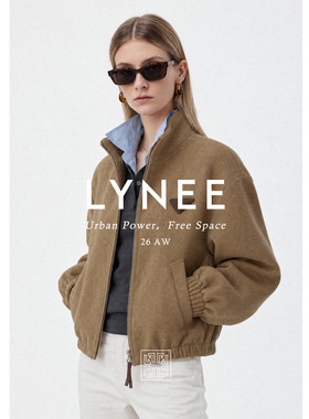 LYNEE圣莫里茨羊毛羊驼毛呢夹克