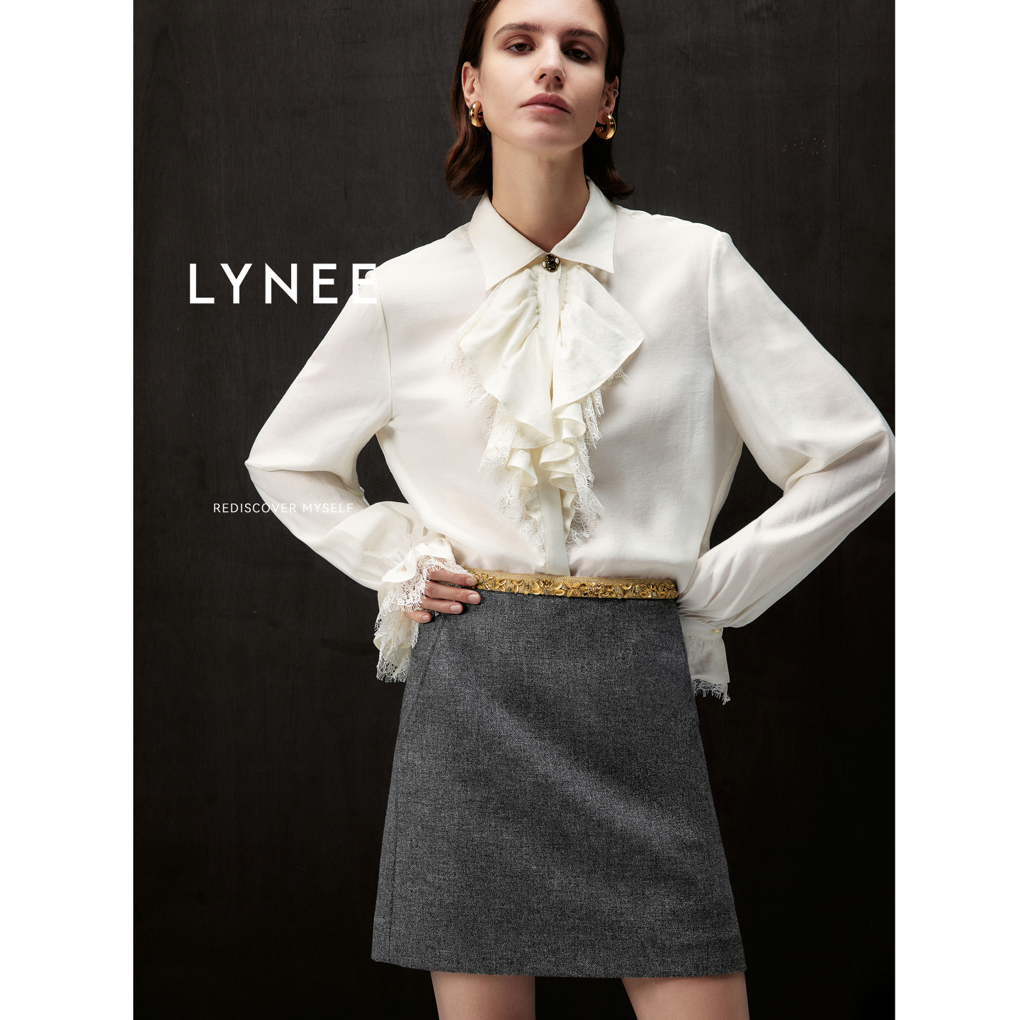 【新】LYNEE x TORIL【维多利亚】老钱蕾丝荷叶边衬衫宫廷风上衣