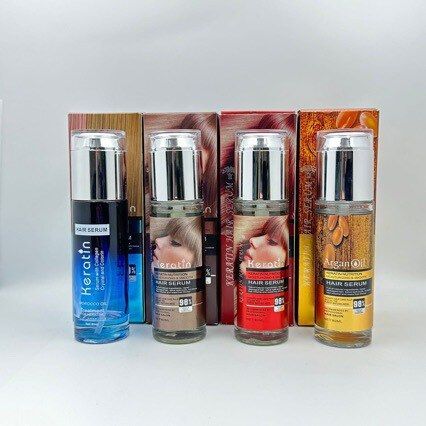 外单Arganoil Keratin护发精油修复改善干枯卷发毛躁柔顺发尾油